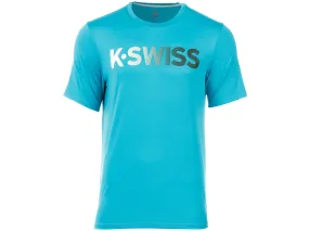 104249-483 | MENS HYPERCOURT K-SWISS TEE | ALGIERS BLUE