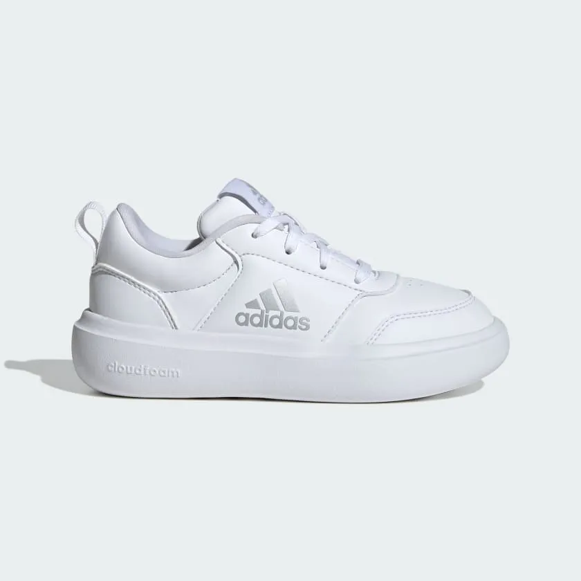 ADIDAS JUNIOR PARK STREET WHITE/SILVER SHOES