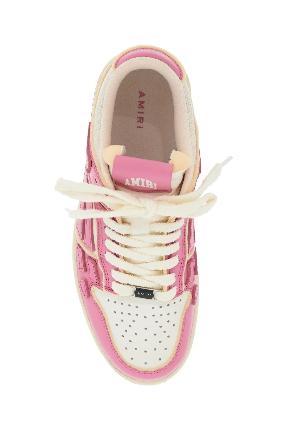 AMIRI collegiate skel top low sneakers