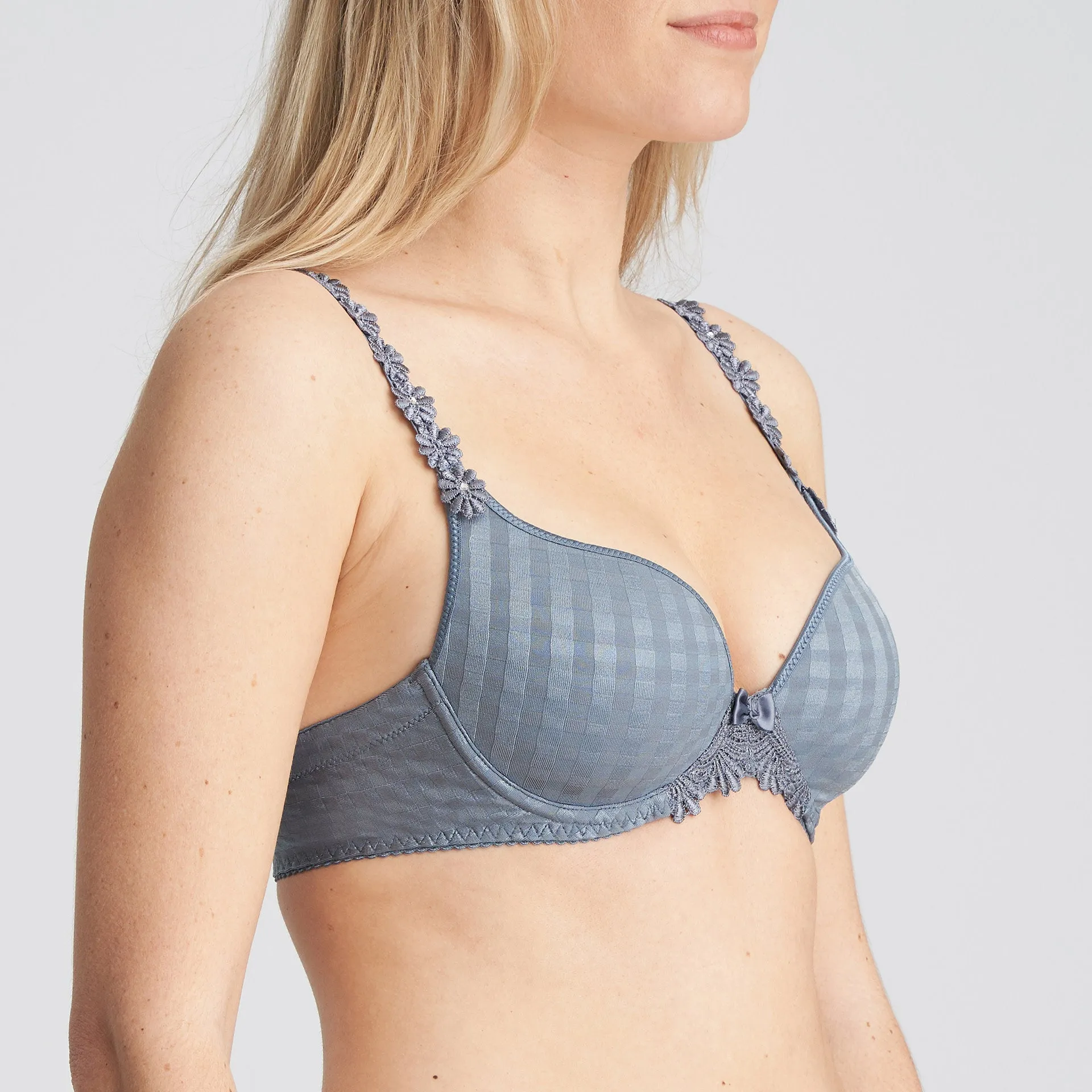 Avero Heart Shape Bra | Atlantic Blue