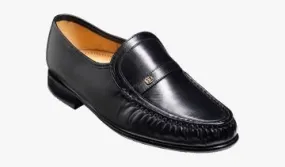 Barker Jefferson Loafer Shoe - Black Kid