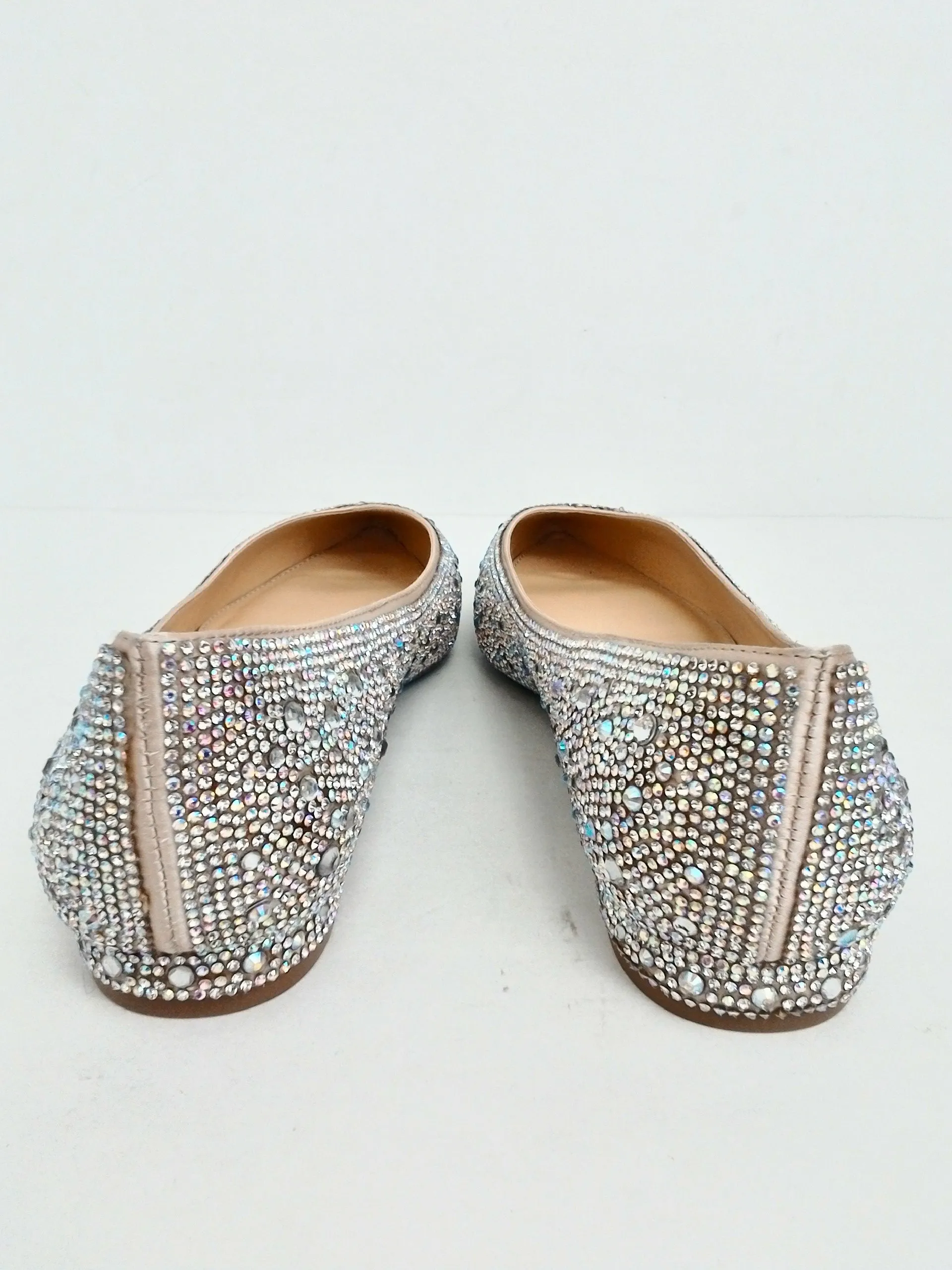 Betsey Johnson Women's Silver Flats Size 10