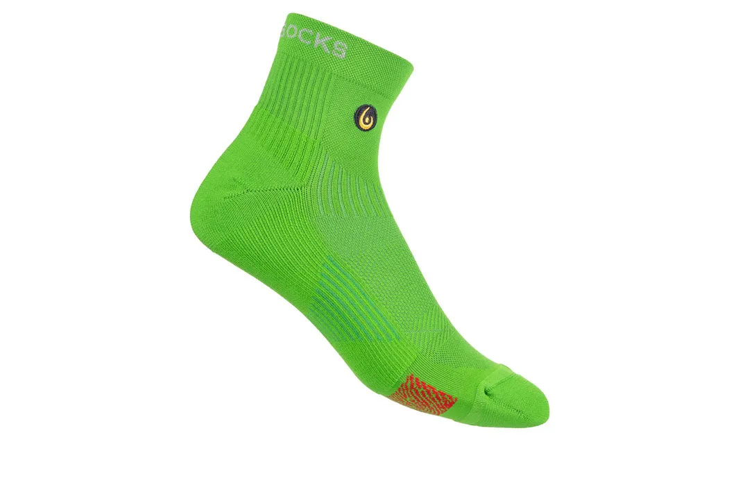 Biowin Neurosocks - Athletic Mini Crew - Neon Green