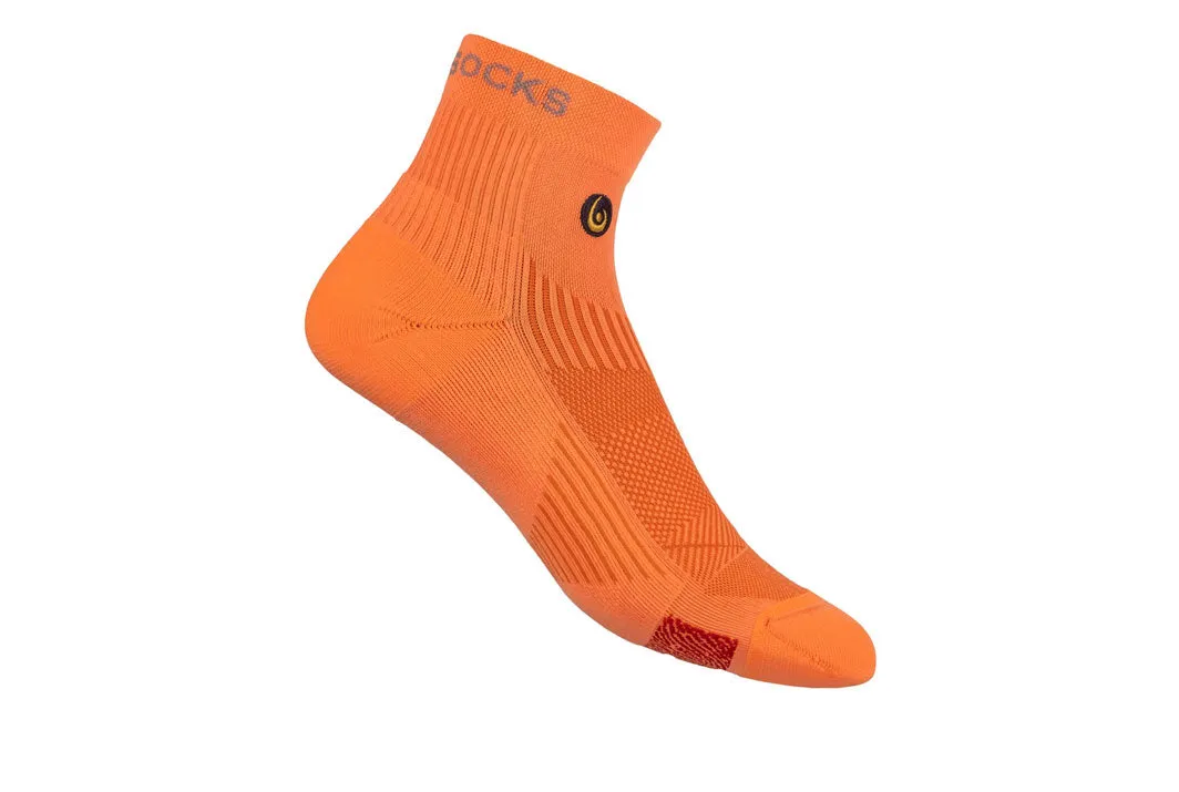 Biowin Neurosocks - Athletic Mini Crew - Neon Orange