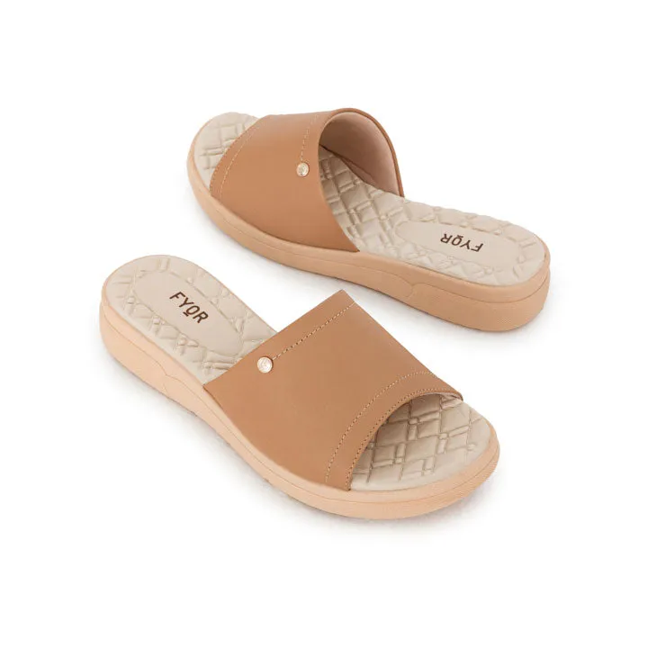 Broad Strap High Sole Sandal BRM 016