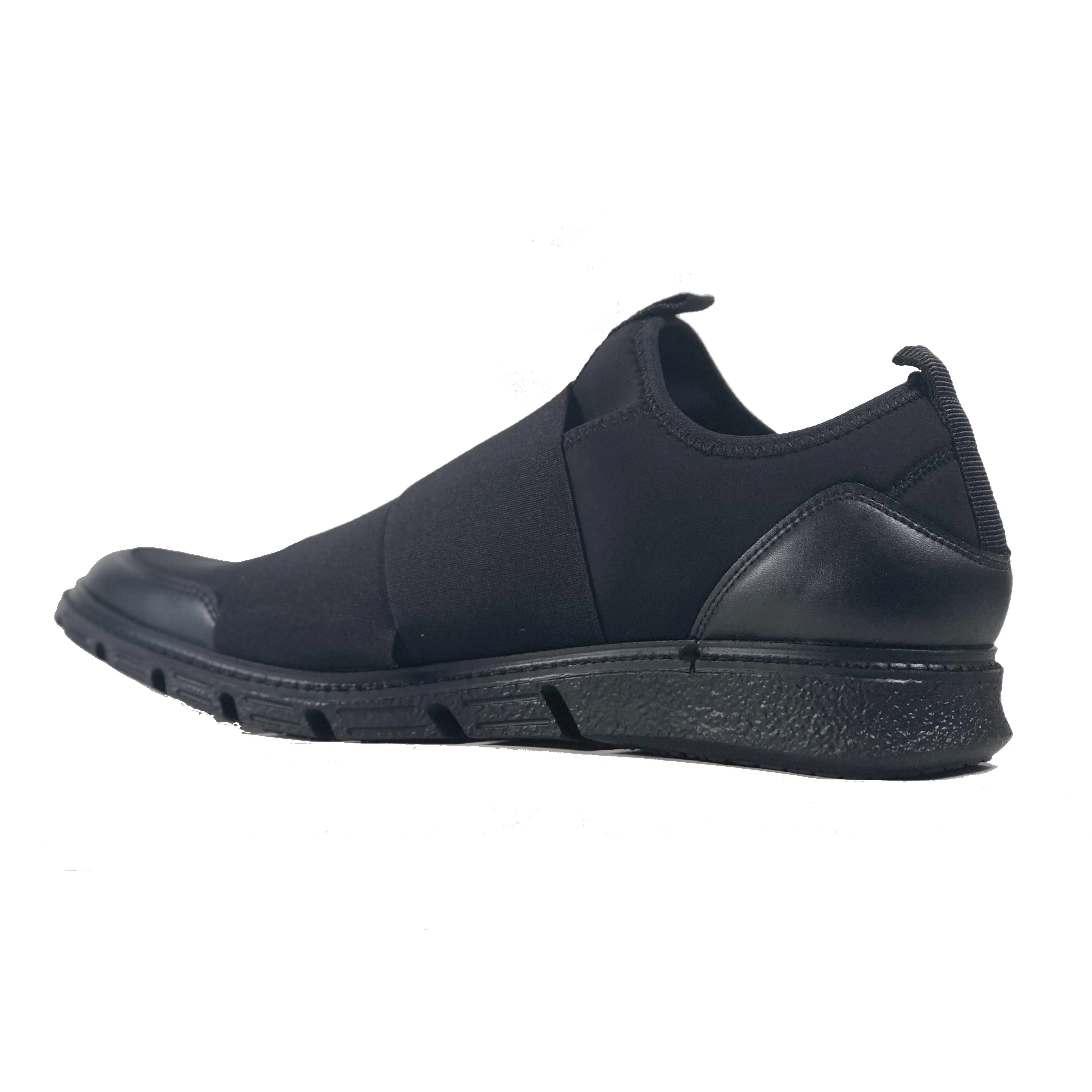 'Caspar' - men's vegan sneaker by Zette Shoes - black