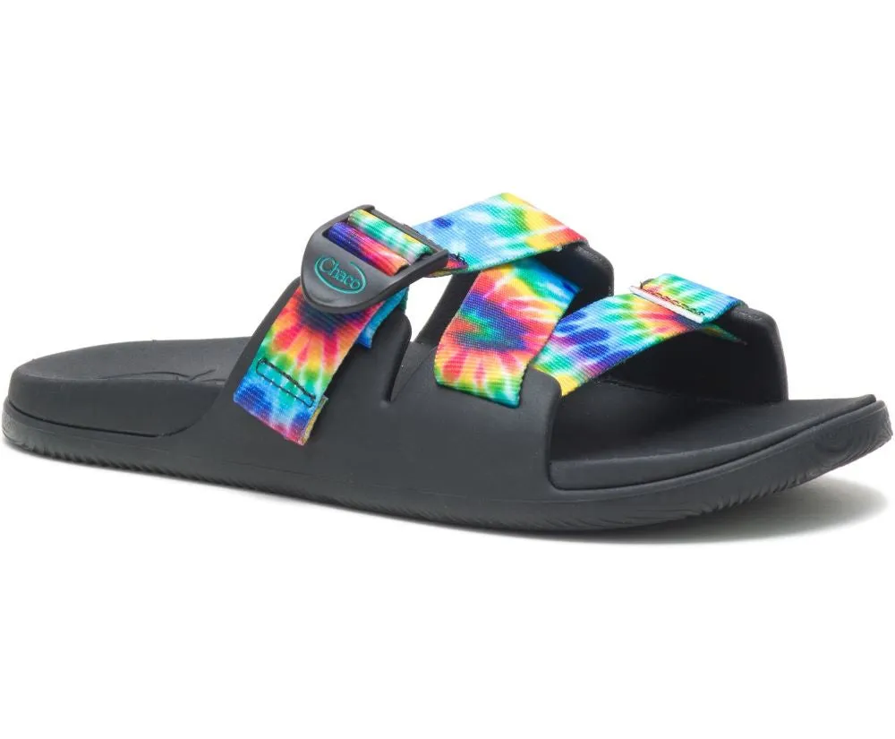 'Chaco' Women's Chillos Slide Sandal - Dark Tie Dye