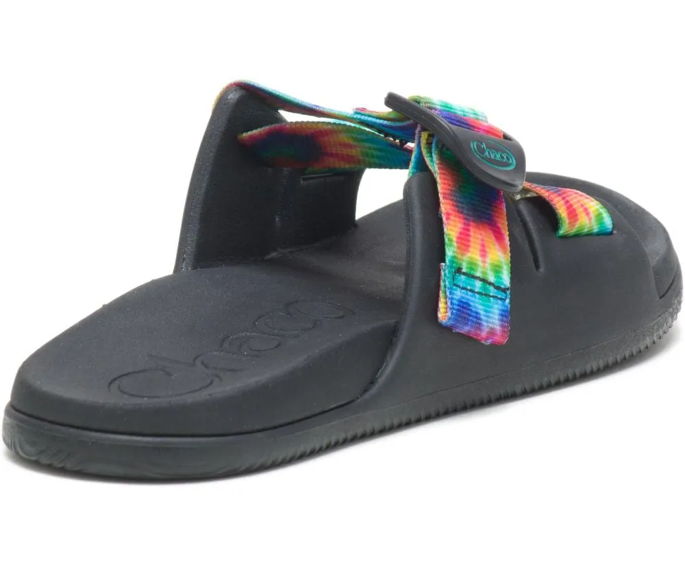 'Chaco' Women's Chillos Slide Sandal - Dark Tie Dye