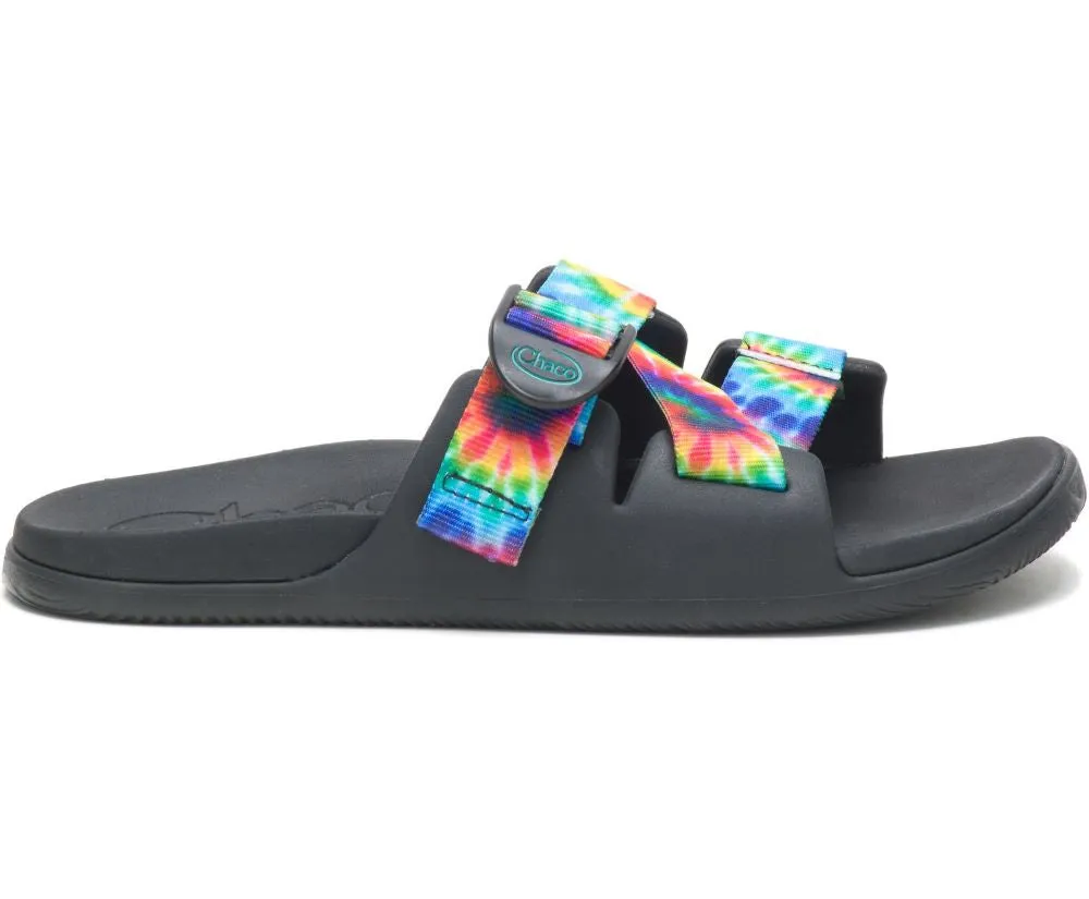 'Chaco' Women's Chillos Slide Sandal - Dark Tie Dye