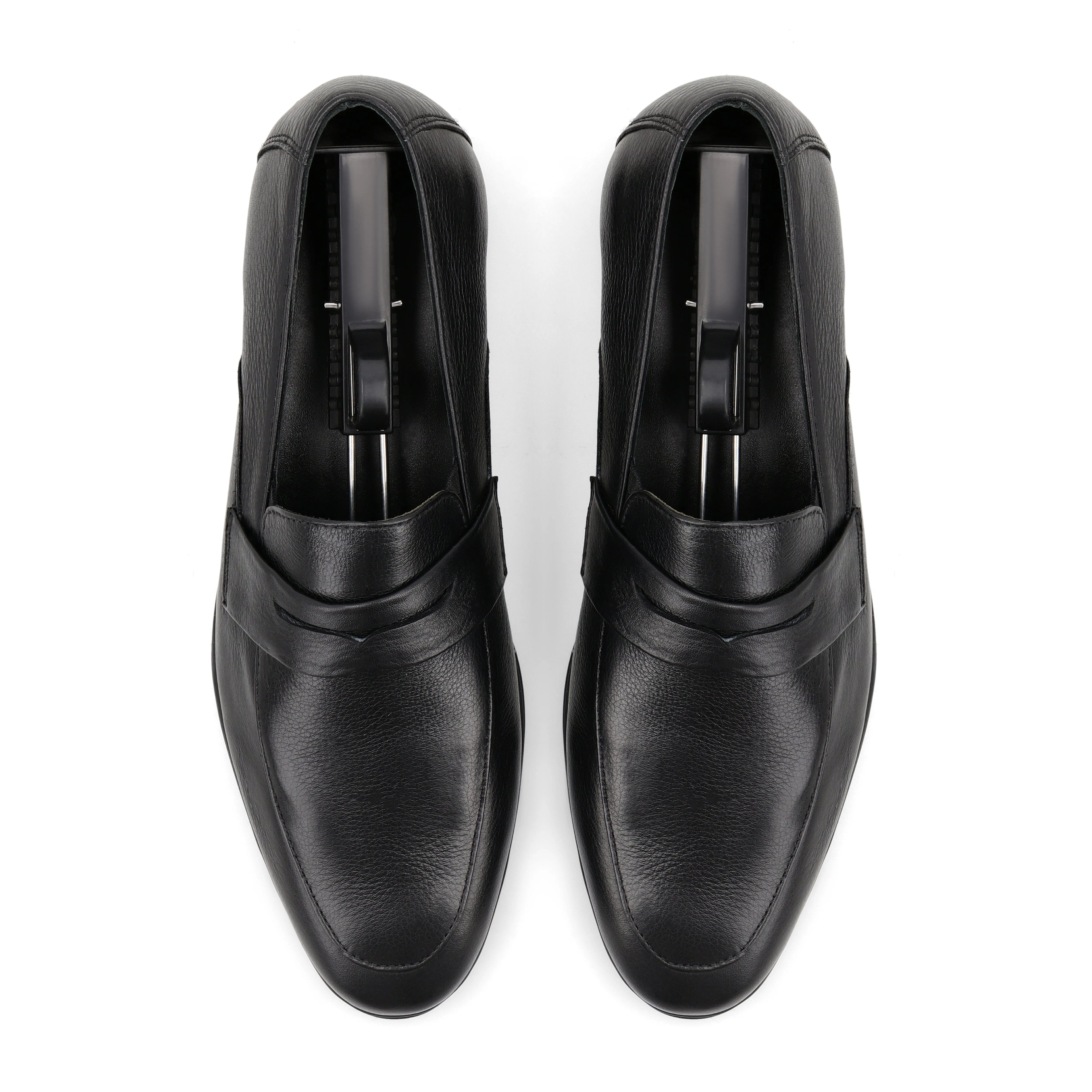 Classic Penny Loafers-Black