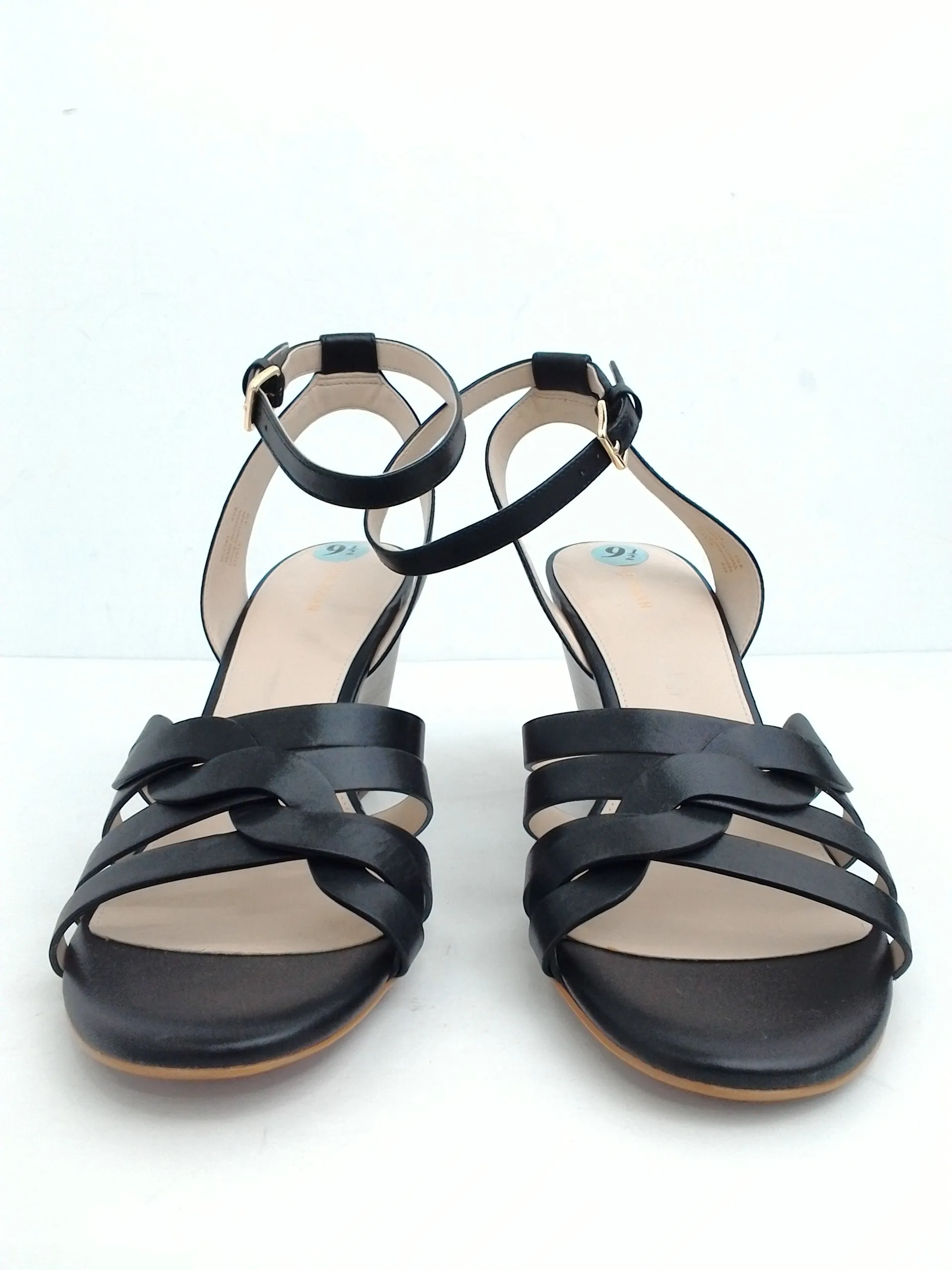 Cole Haan Women's Black Wedge Sandal Size 9.5 B