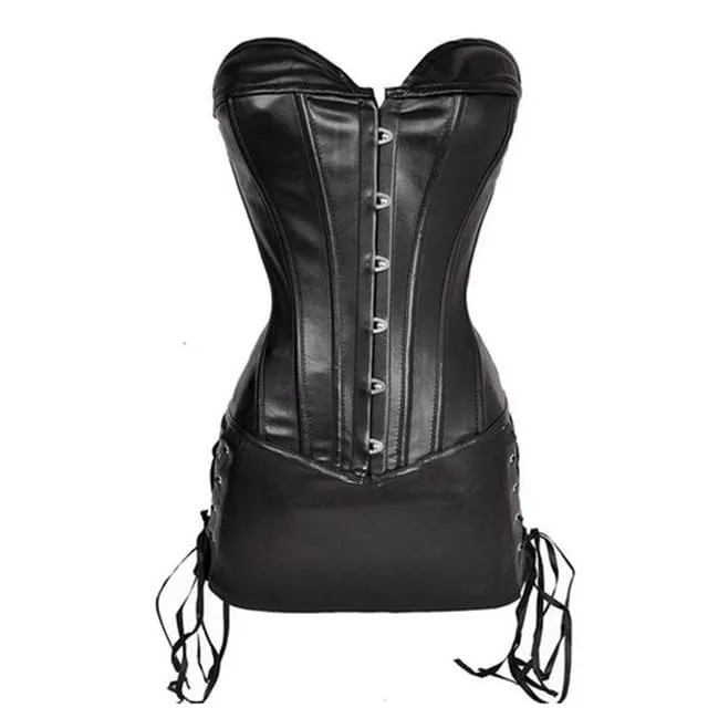 Corset Dress Drag Xena (Black)