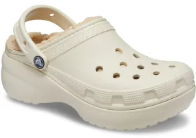 Crocs 207938 Classic Platform Womens Warm Lined Sandal