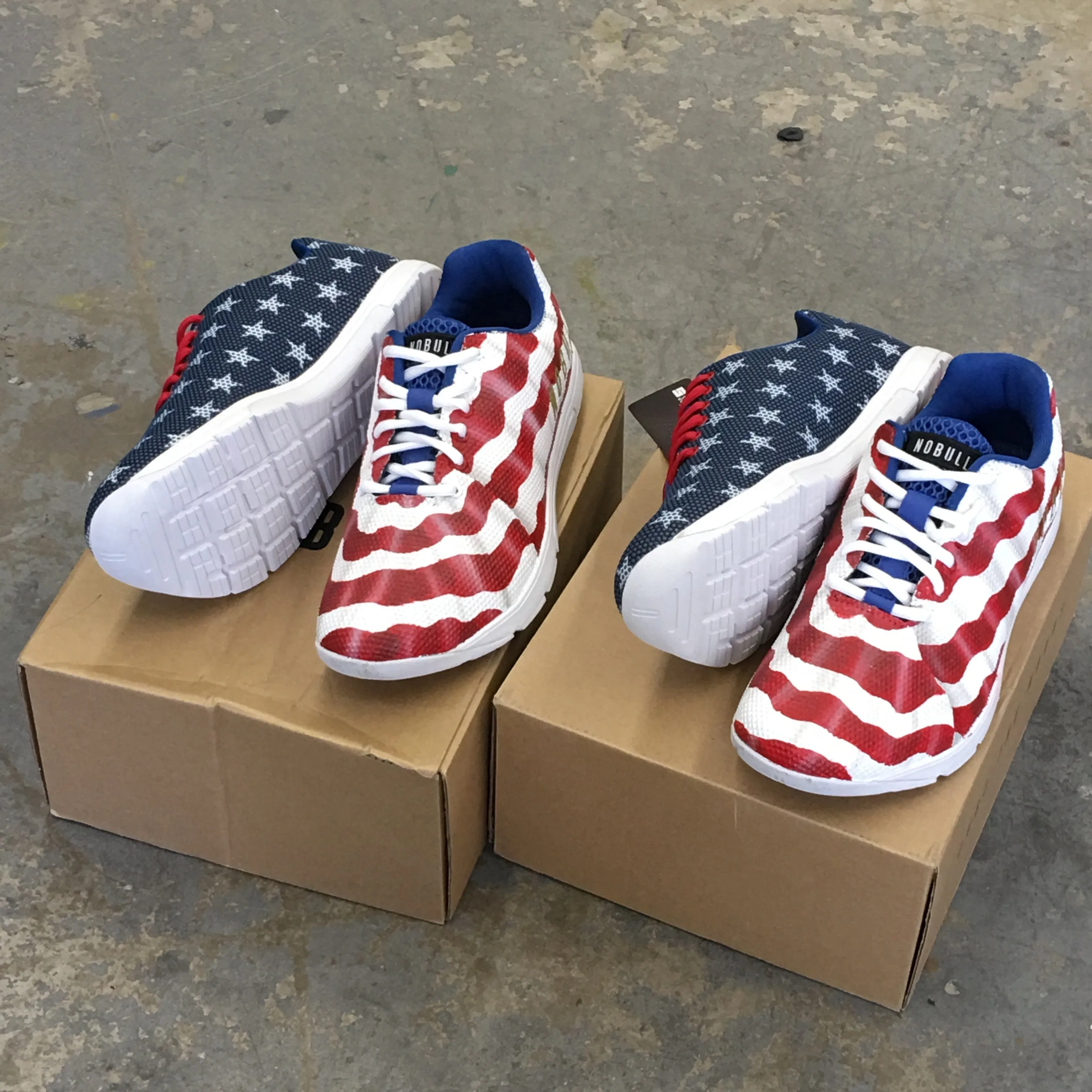 Custom American Flag NOBULL Trainers