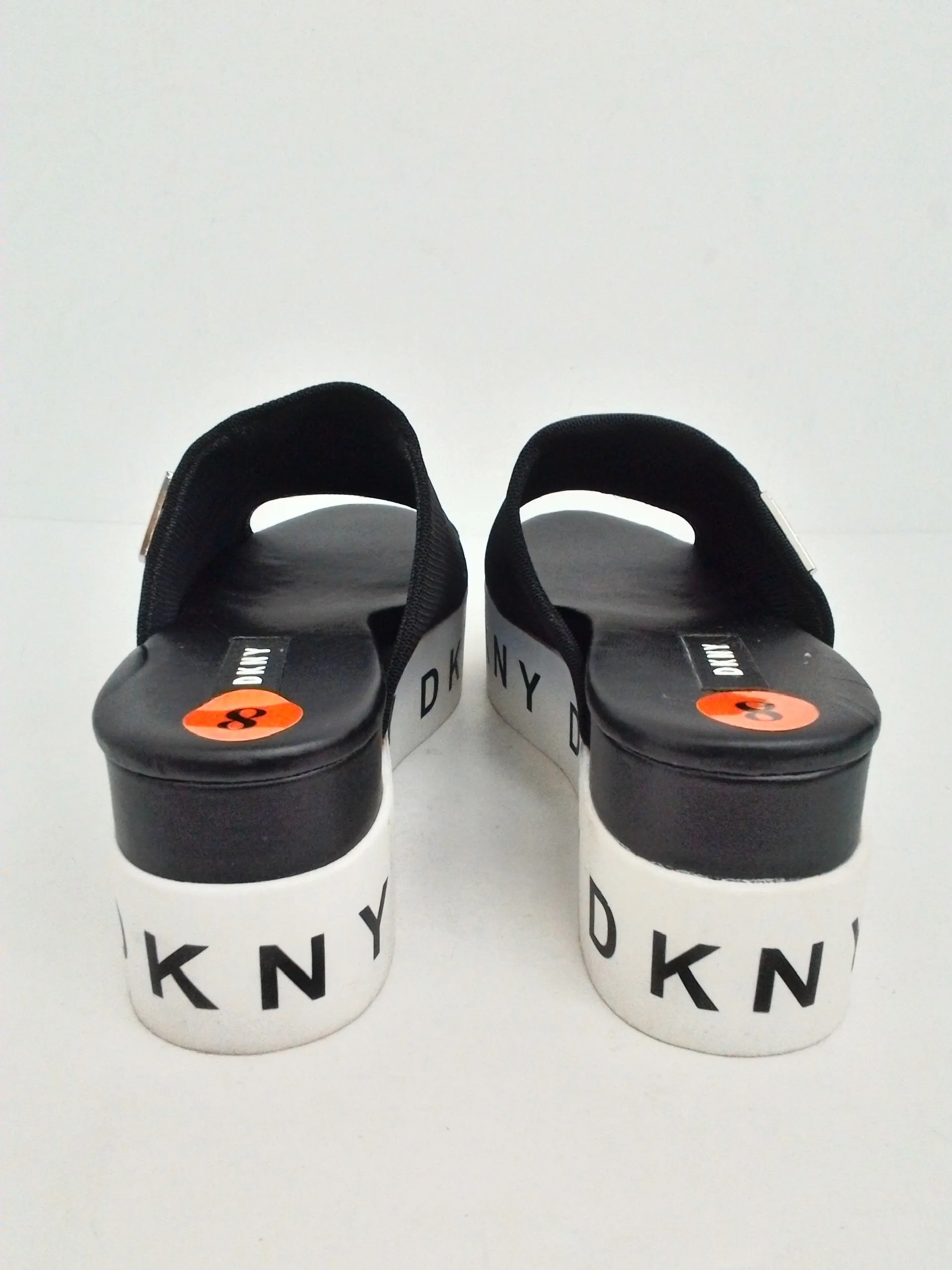 DKNY Women's Black Platform Sandals Size 8 M