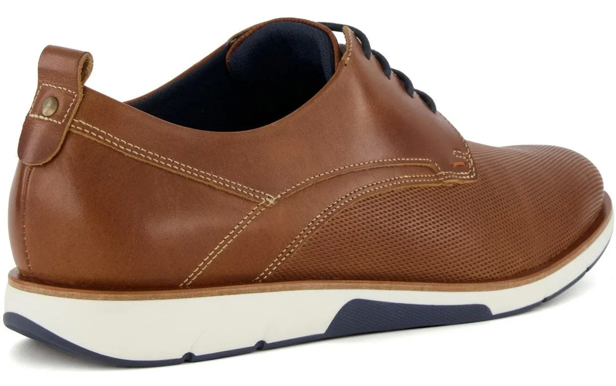 Dune Barnaby Mens Leather Lace Up Shoe