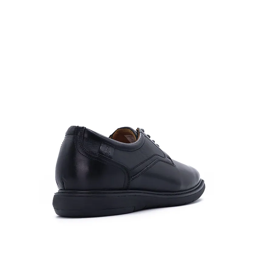 Eaton Lace Up PT Men's Shoes - Black Leather