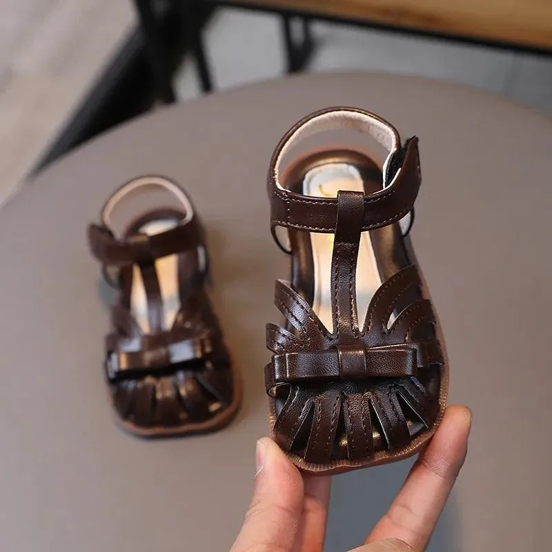 Fashion Cut Out Soft Sandals for Toddler Baby Girls: TF259 Casual Shoes