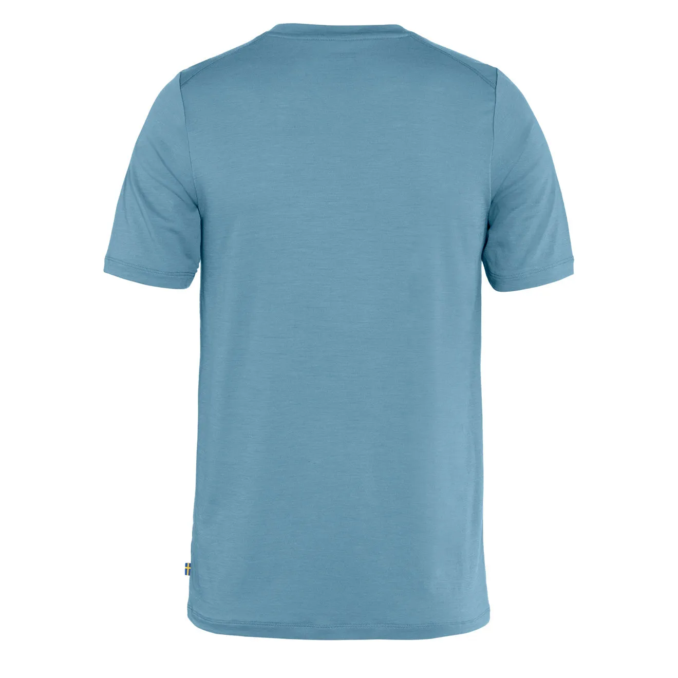 Fjallraven Abisko Wool Logo SS T-Shirt Dawn Blue