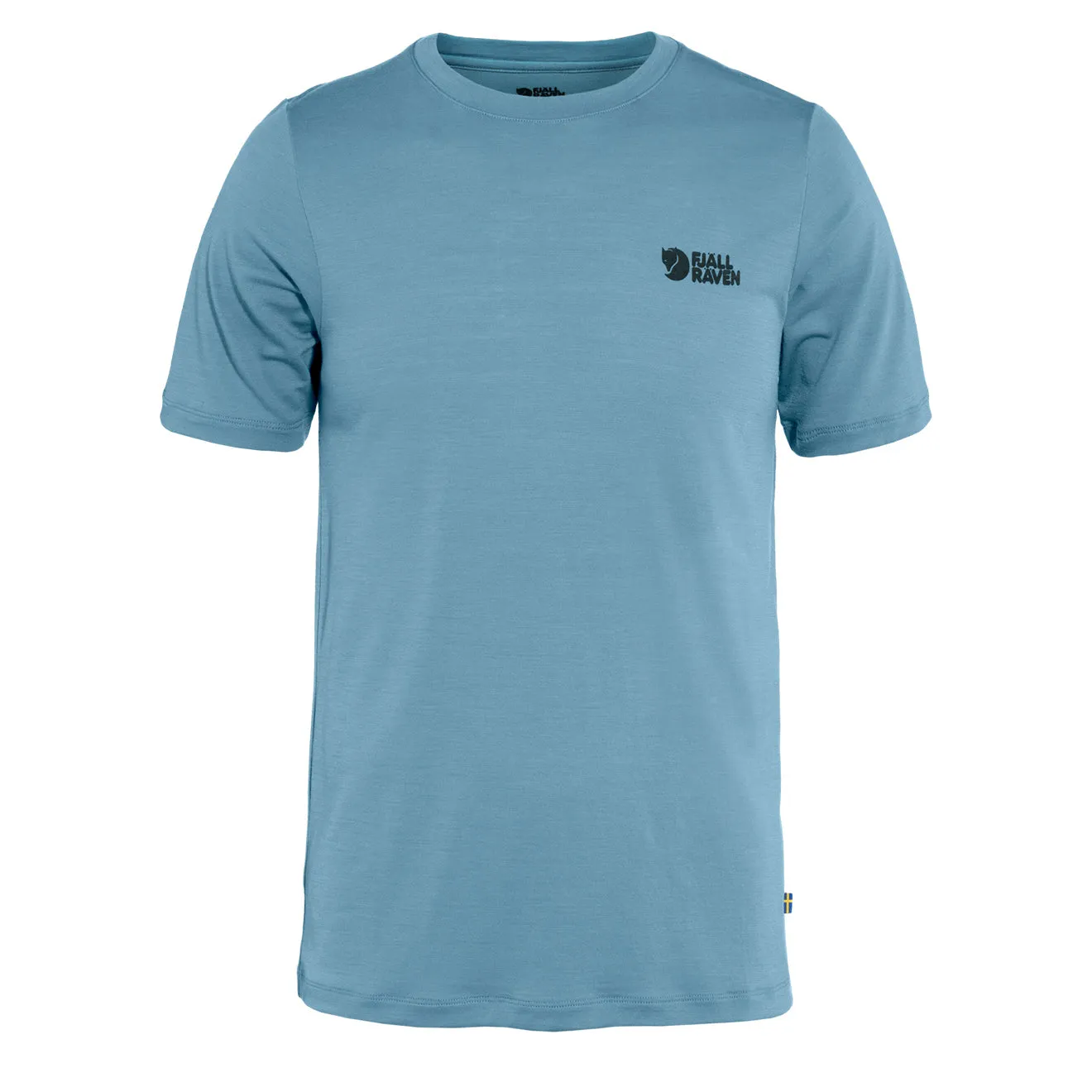 Fjallraven Abisko Wool Logo SS T-Shirt Dawn Blue