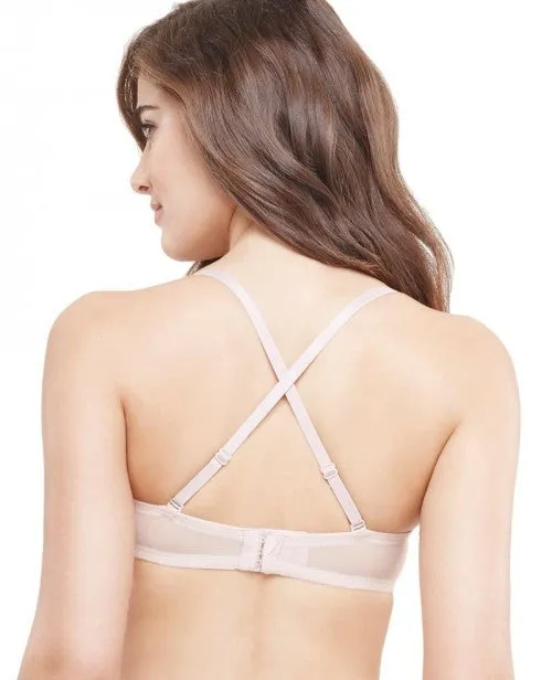 Gossamer Mesh Strapless Bump-It-Up Bra | Champagne