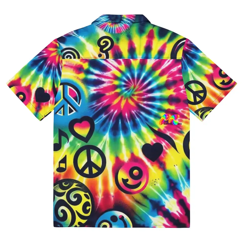 Happy Vibes Rave Hawaiian Shirt