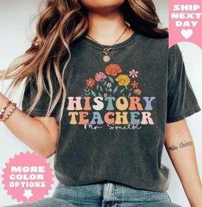 History Teacher Shirt,Gift For Teacher, Teacher Appreciation, History Teacher Shirt, Back To School, History Teacher Gift, History Lover