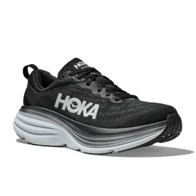 HOKA Women's Bondi 8 Wide Black/White