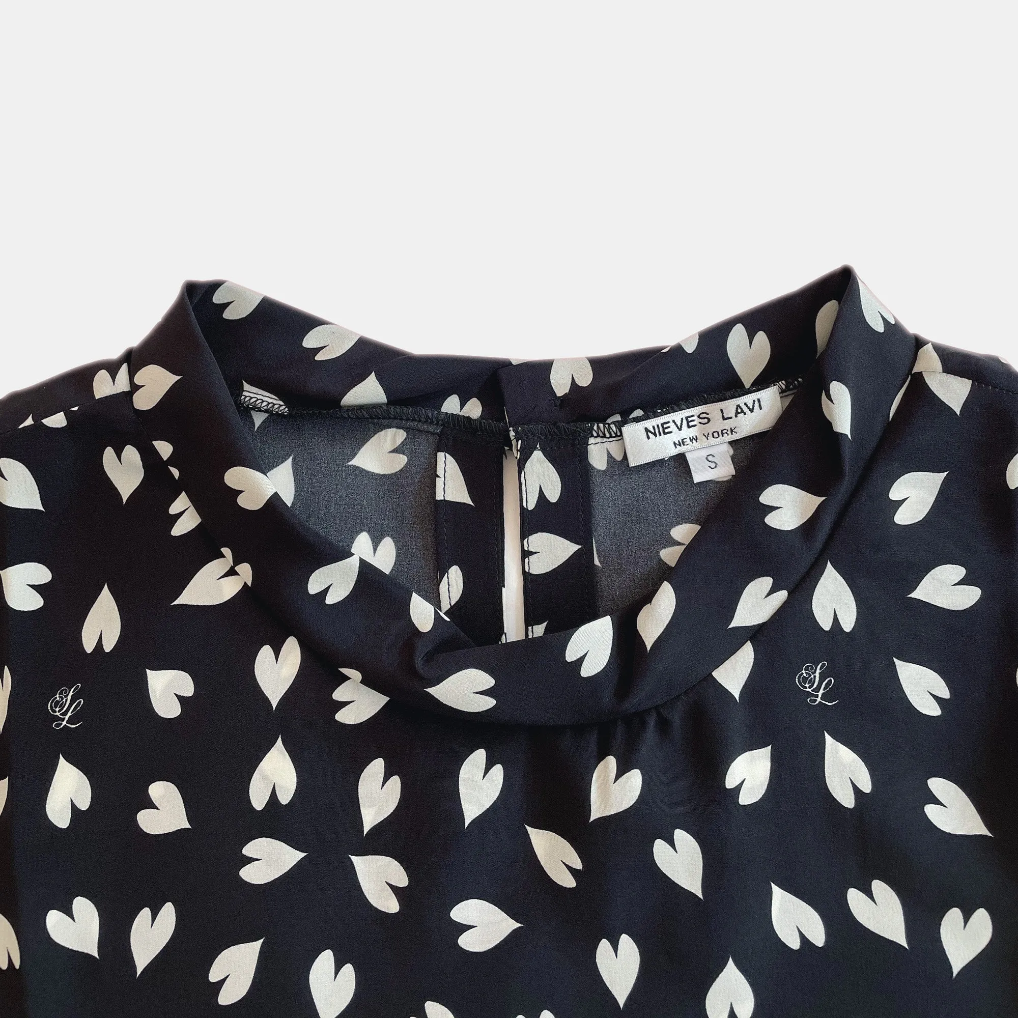 Holly Blouse | Love Print