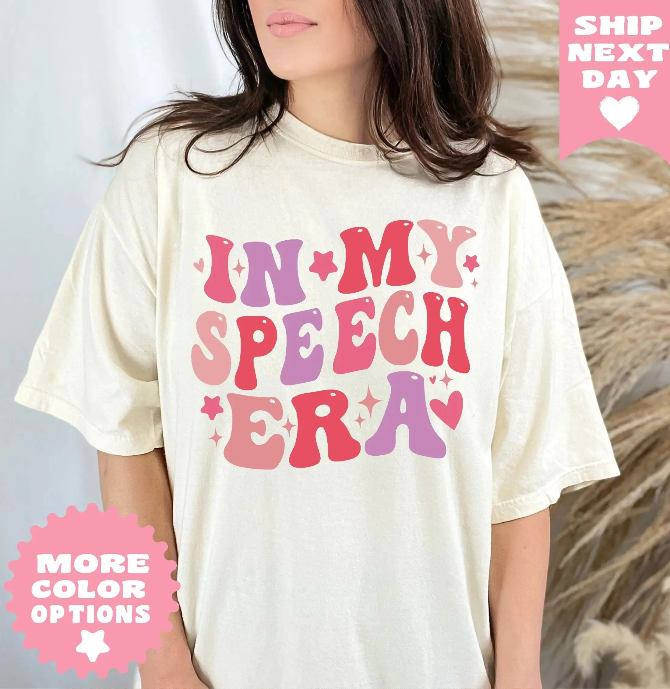 In My Speech Era Shirt,  Speech Language Pathologist Shirt, Funny SLP SLPA AAC Speech Therapy Assistant Gift, Slp gifts