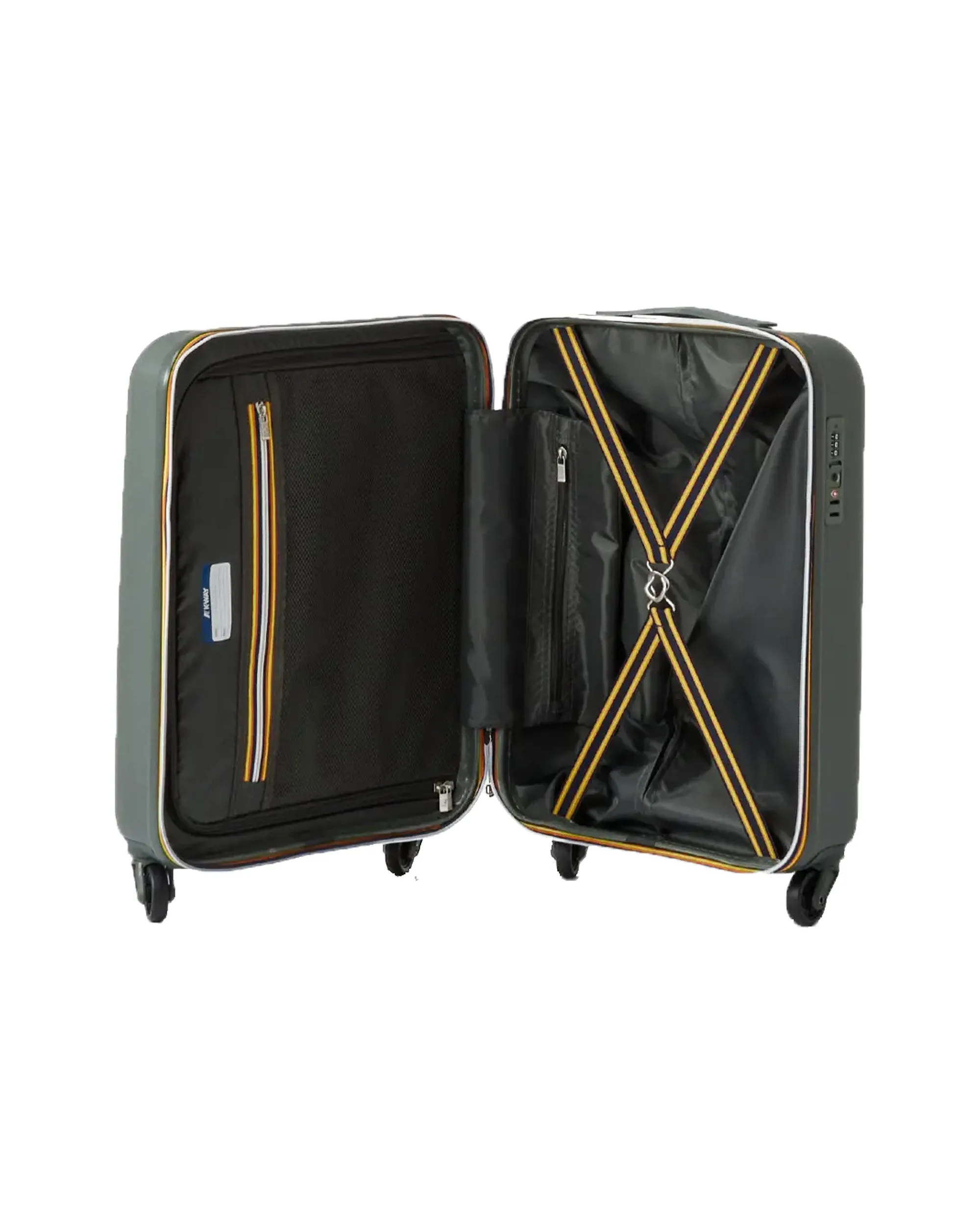 K-Way K-Air Cabin Trolley Green Blackish