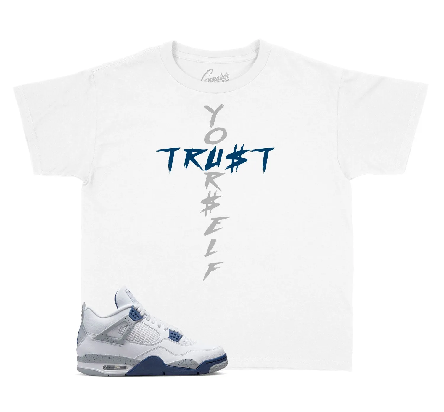 Kids - Midnight Navy 4 Trust Yourself Shirt