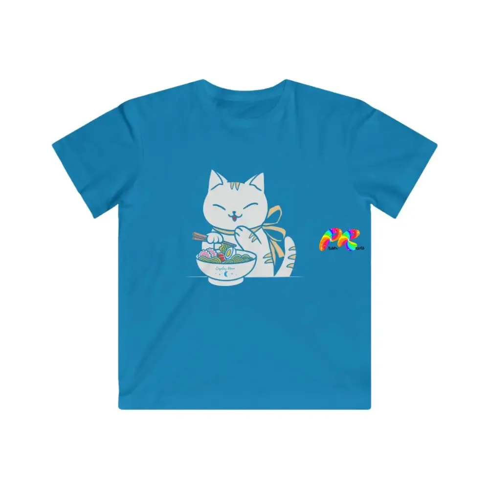 Kids Ramen Cat Fine Jersey T-Shirt