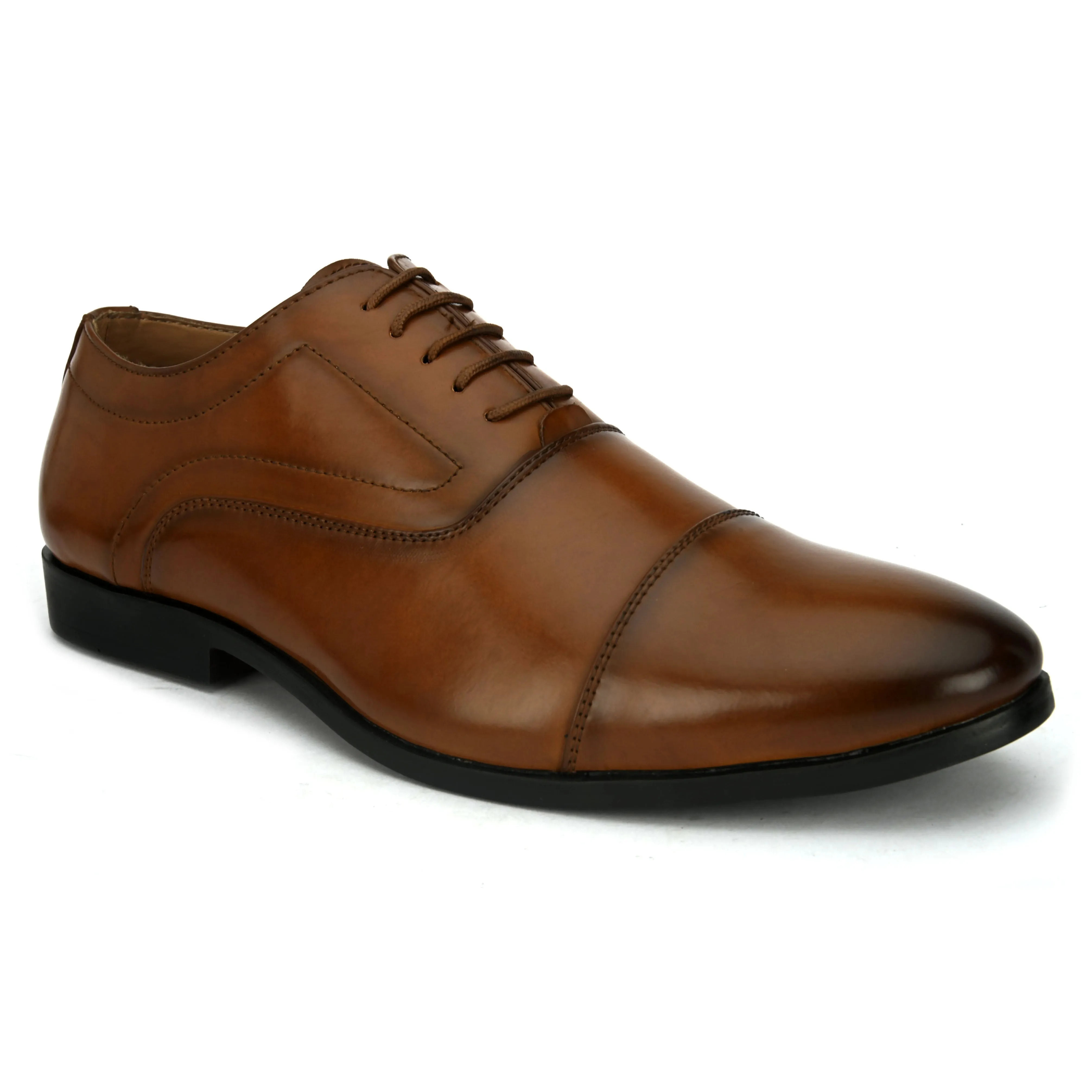 Ledger Tan Oxford shoes