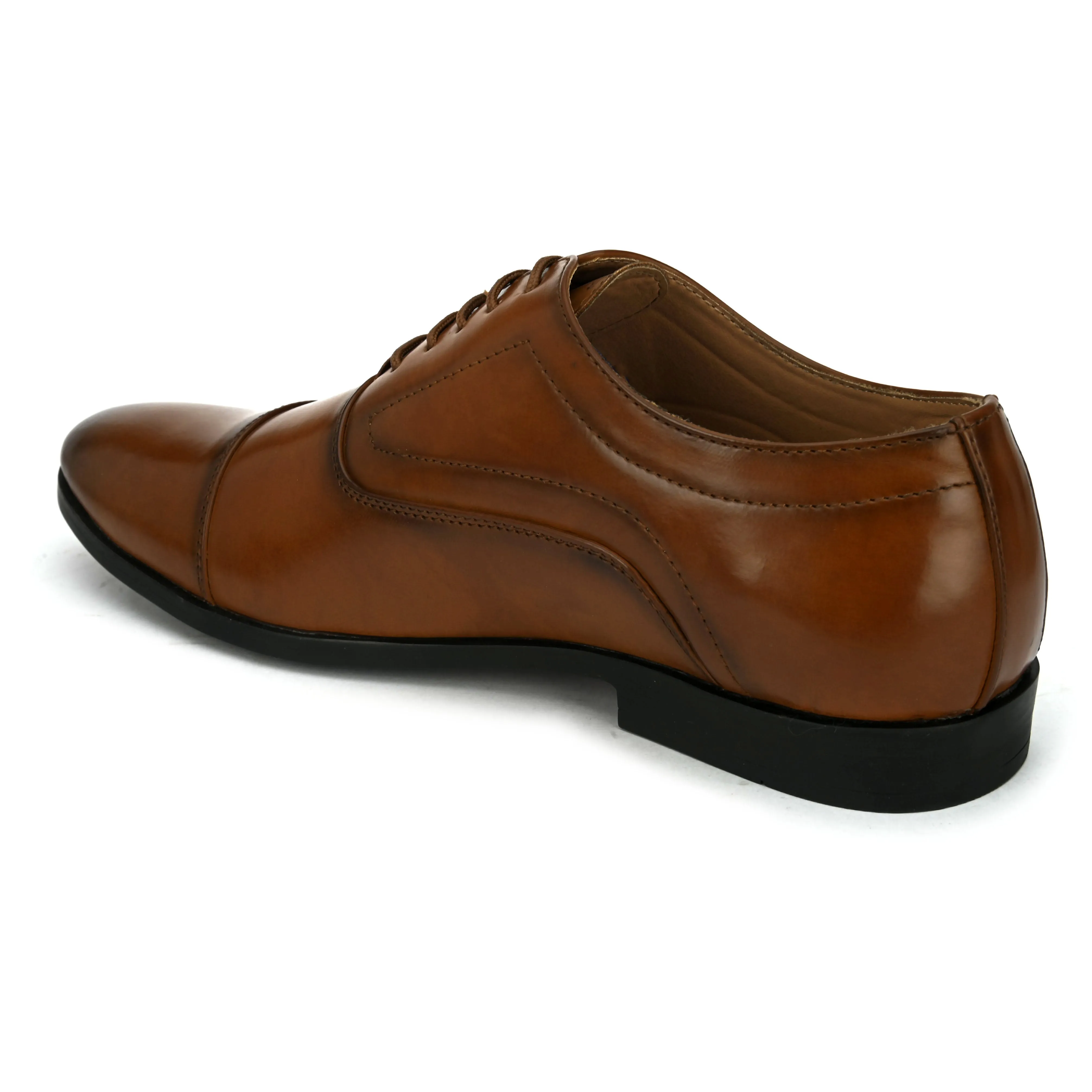 Ledger Tan Oxford shoes