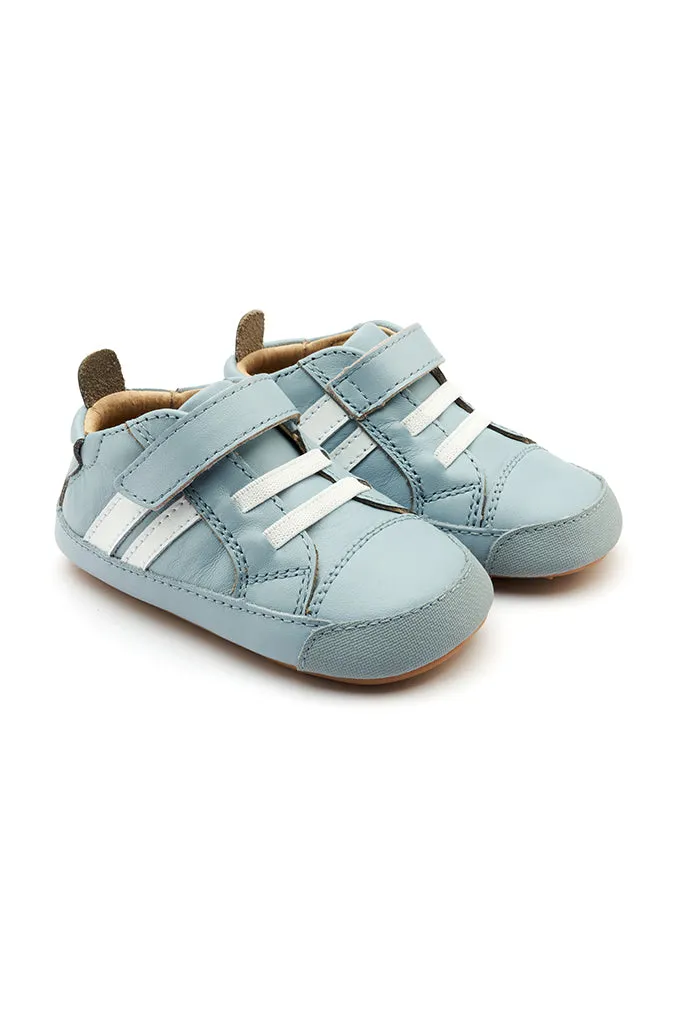 Low Roller Shoe - Dusty Blue / Snow