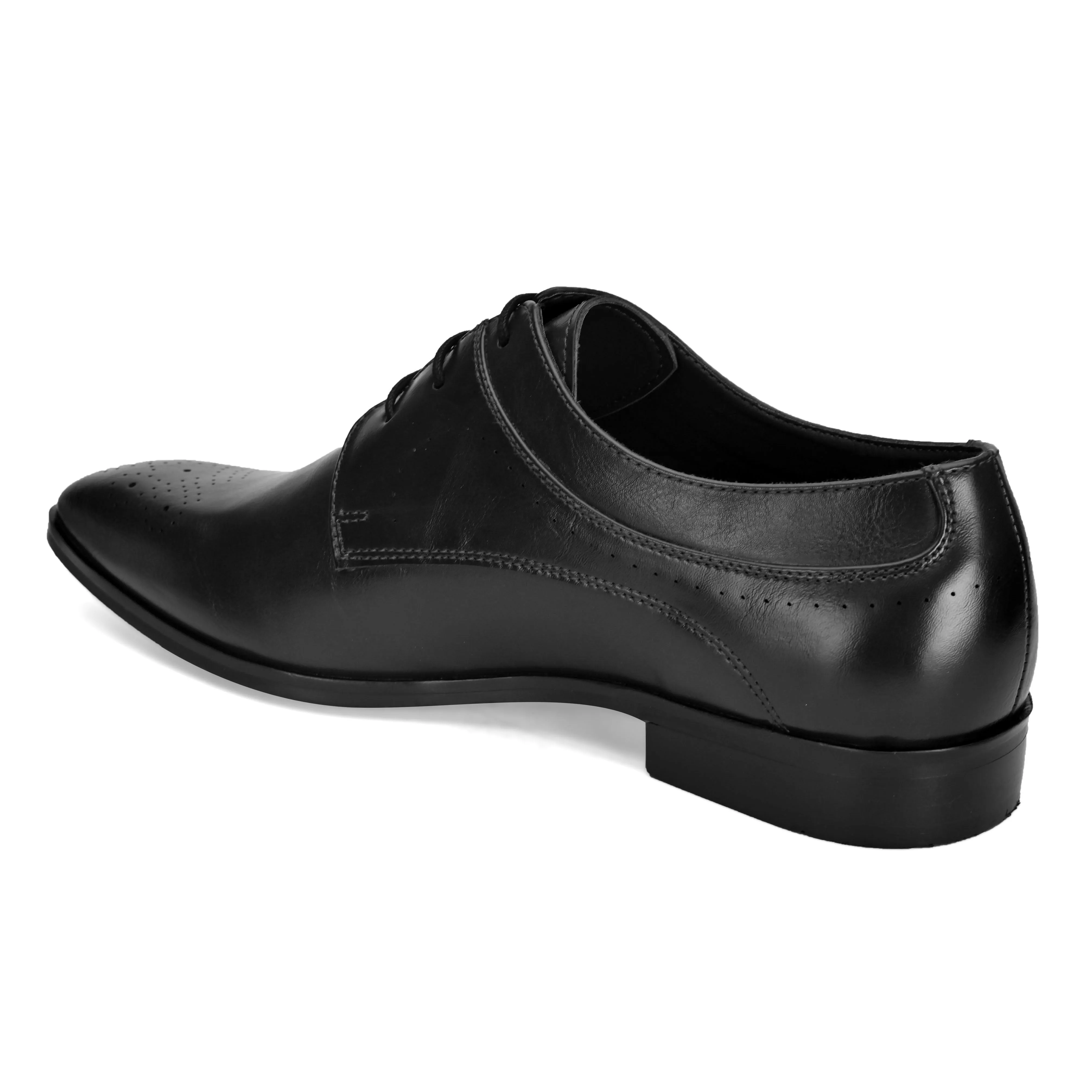 Mayfair Black Derby Shoes