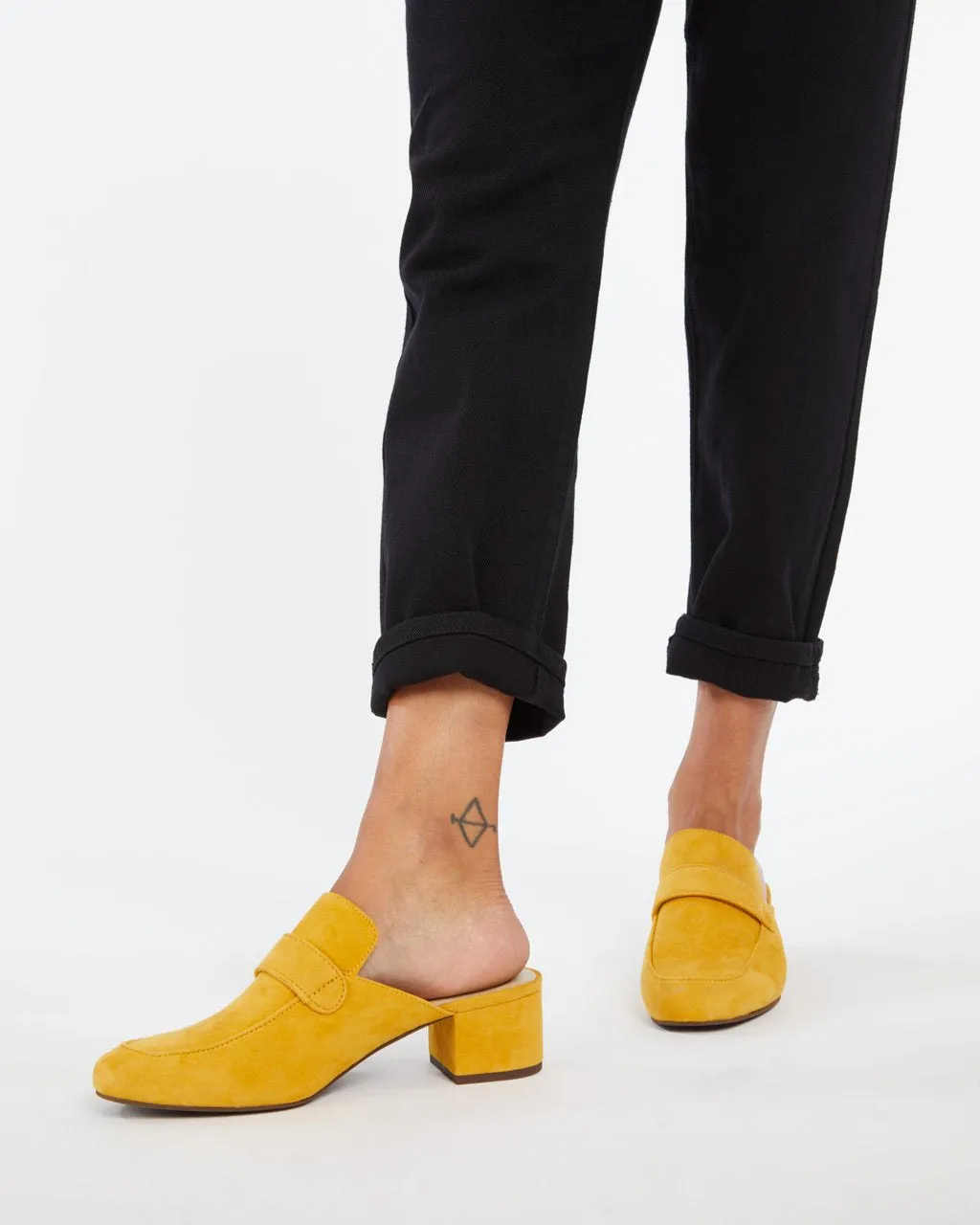 Mimic Suede Heel