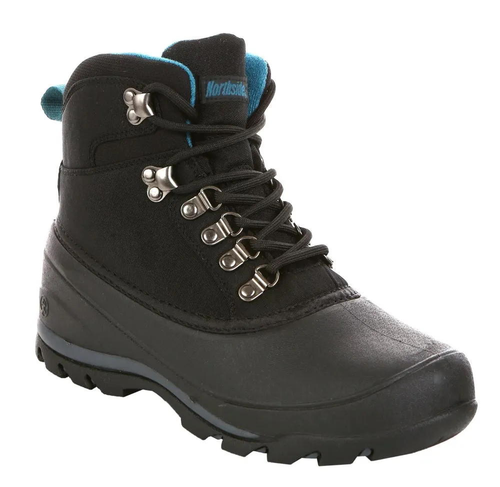 'Northside' Women's Glacier Peak 200GR WP Winter Boot - Black / Teal