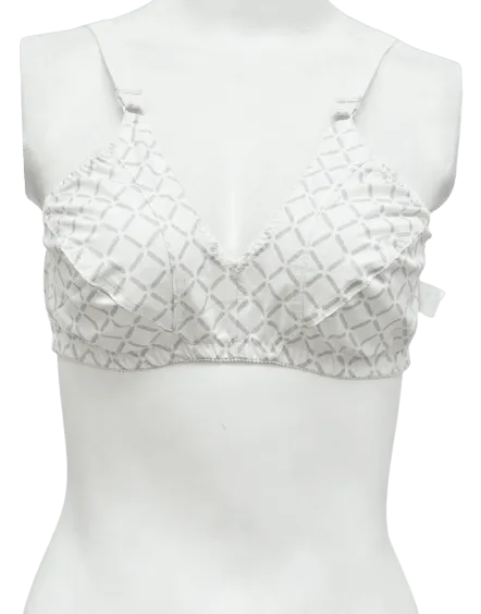 Pack Of 3 Printed Cotton Woven Bras