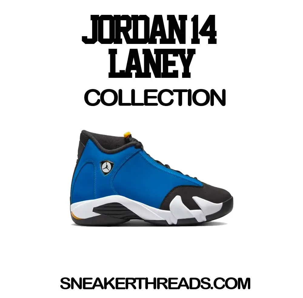 Retro 14 Laney Shirt - God Got Me - Blue