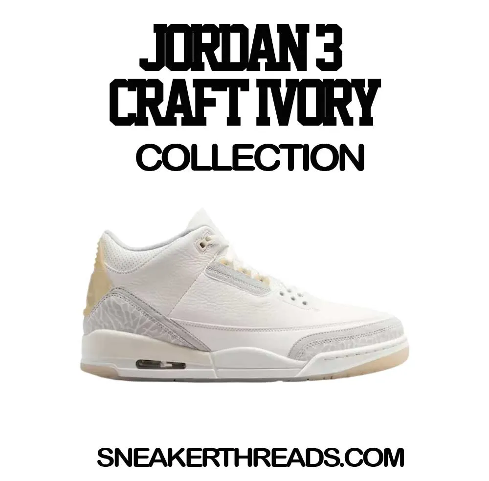 Retro 3 Craft Ivory Greatest Shirt