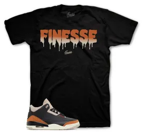 Retro 3 Desert Elephant Finesse Shirt