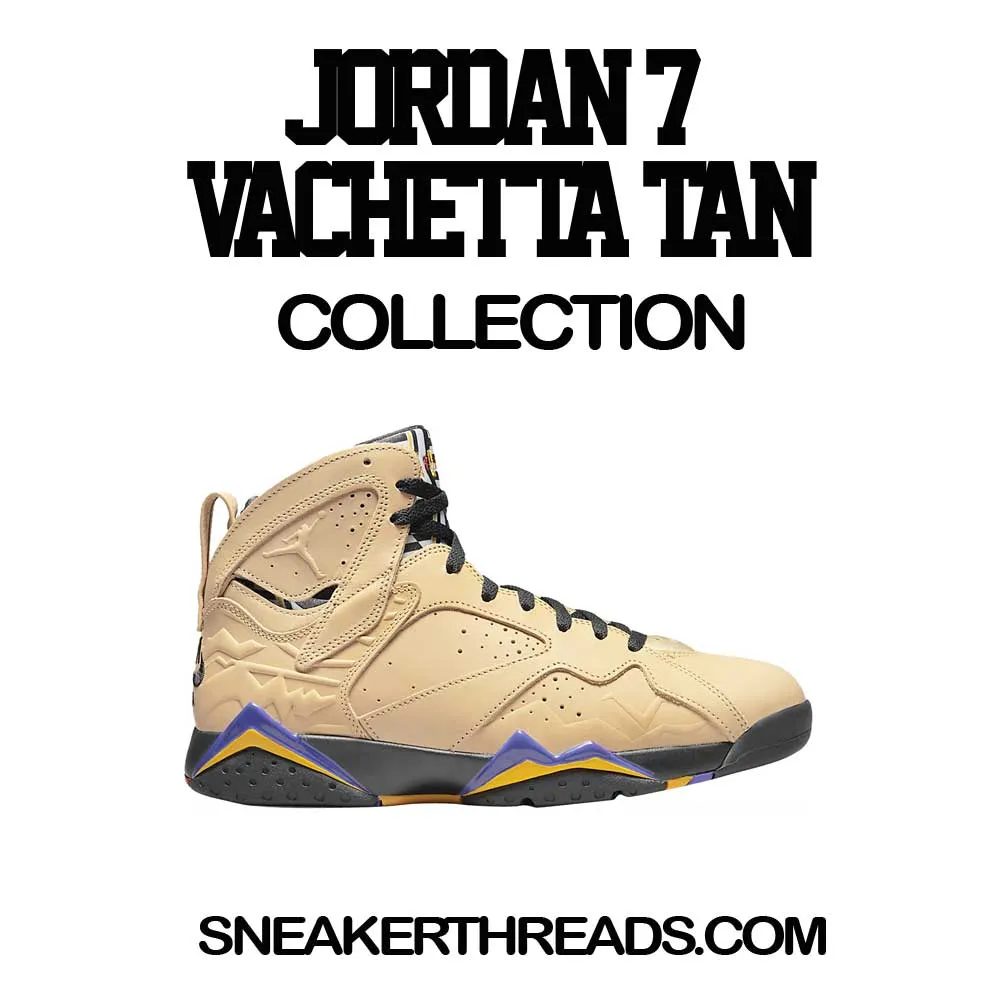 Retro 7 Vachetta Tan Blessed King Shirt