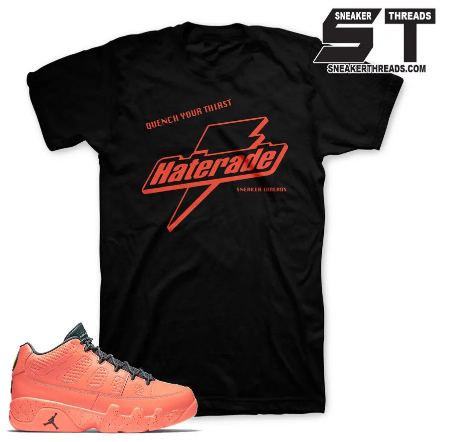 Retro 9 Bright Mango Haterade Shirt