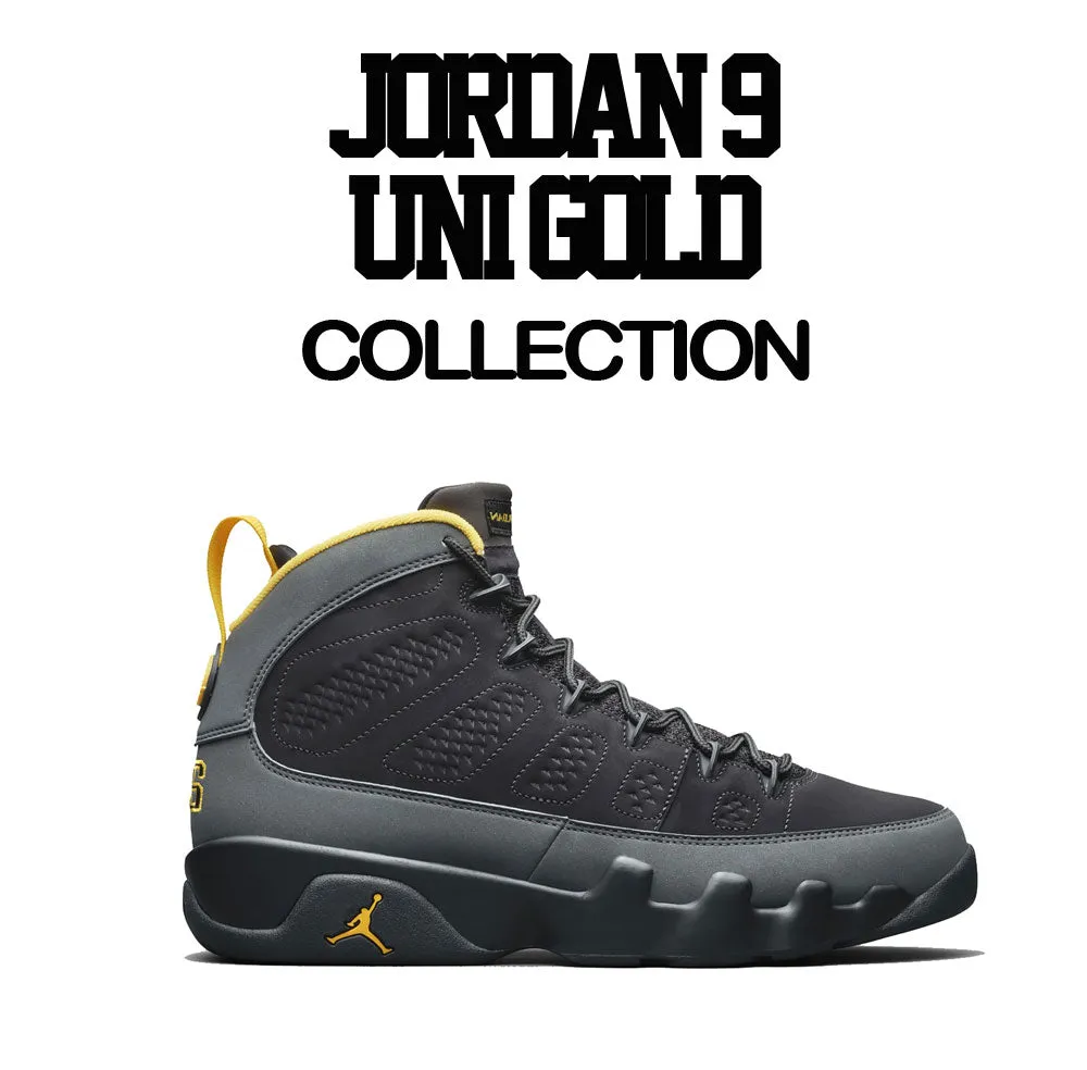 Retro 9 University Gold Love Kicks Shirt