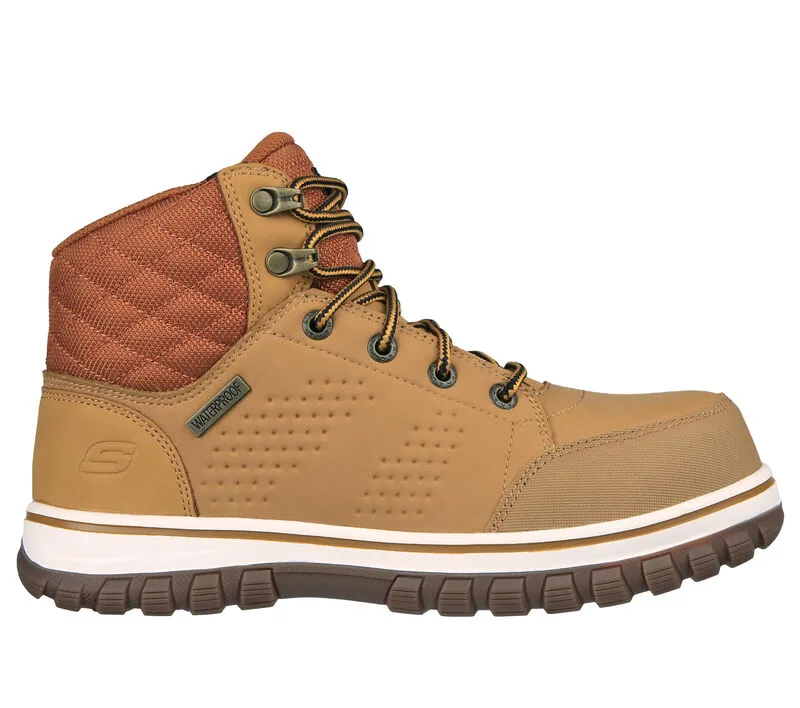 'Skechers' Women's 4 McColl WP Comp Toe - Wheat