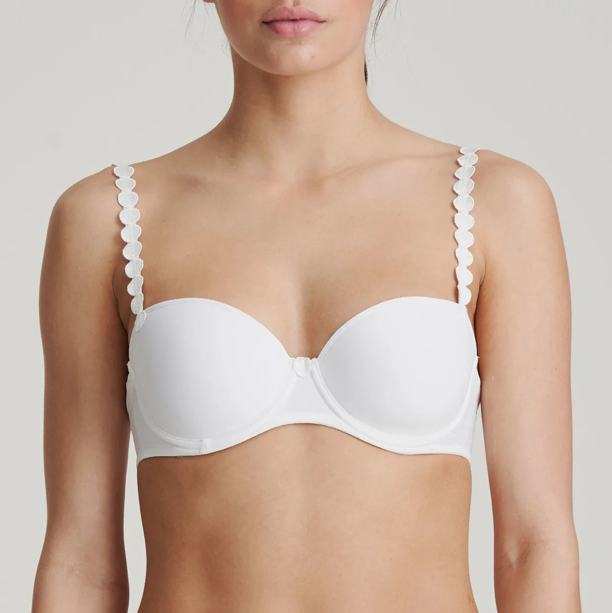 Tom Balcony Bra | White