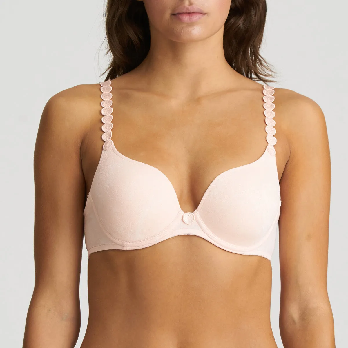 Tom Heart Shape Bra | Crystal Pink