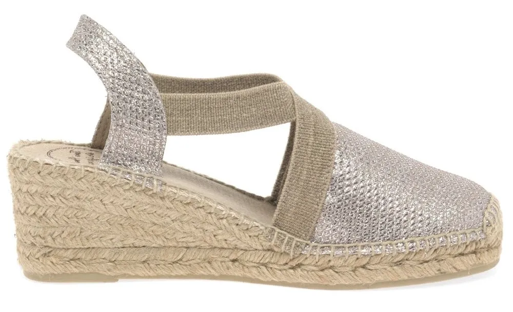 Toni Pons Triton Womens Wedge Heeled Espadrille